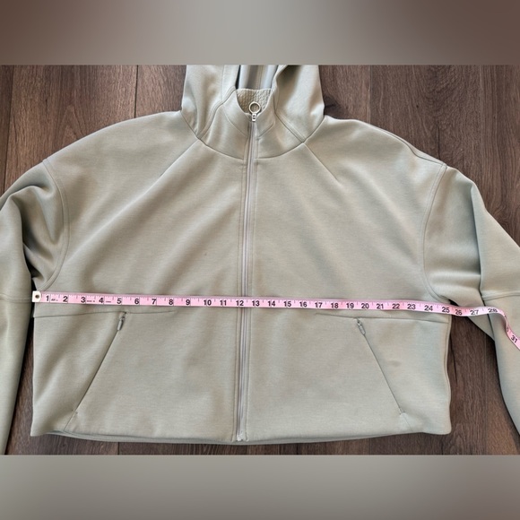 Lululemon Soft Oversized Zip Hoodie in Green Fern Size XL/XXL - Picture 6 of 13